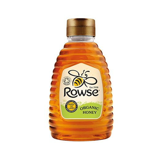 Rowse Organic Clear Honey Squeezy 340g product image