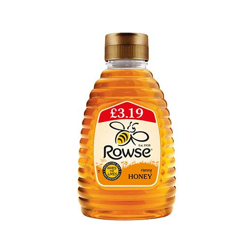 Rowse Clear Honey Squeezy 340g product image