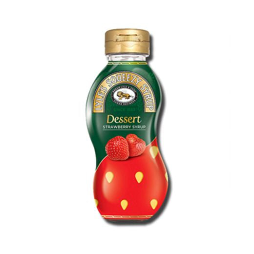 Tate & Lyle Lyles Squeezy Strawberry 325g N - F product image