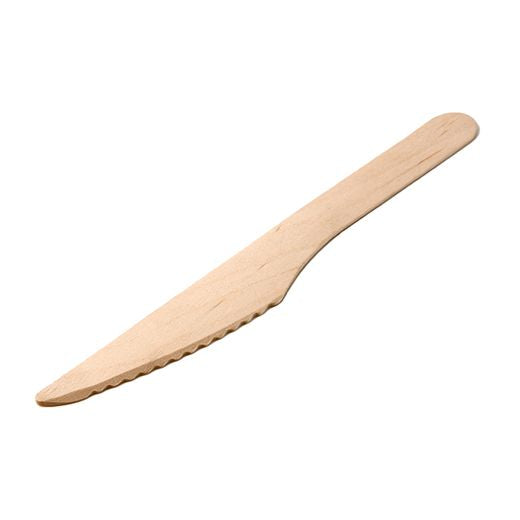 Ctr Hrd Natural L. Birchwood (165Mm - 6.5) Knife (100 pcs) product image