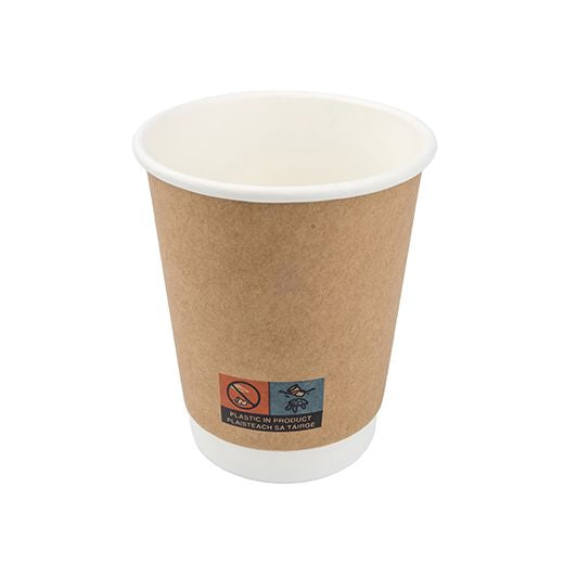 Ctr Hrd Grab&G Double Wall Cup (227ml - 8Oz) Brown (25 pcs) product image