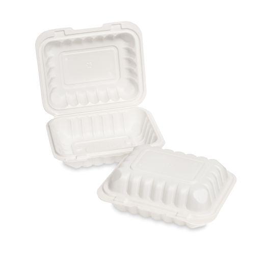 Ctr Hrd (Hb9) Microwave Meal Box (190X150X70Mm - 7.5X6X2.5Inc) Sml White (150 pcs) product image