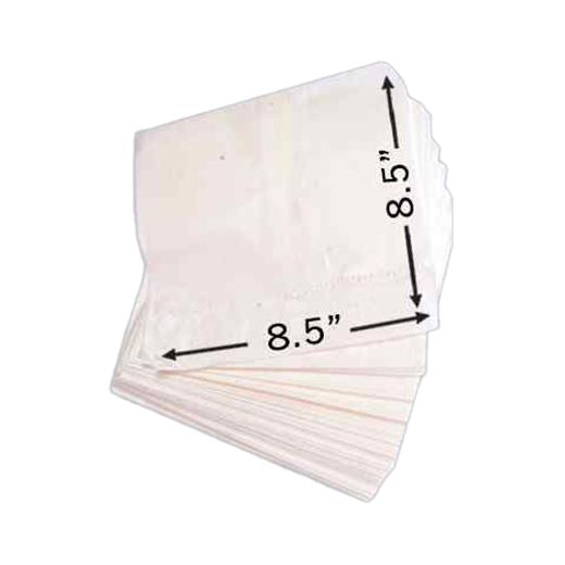 Ctr Ukf Greaseproof White Paper Bags 8.5Incx8.5Inc (1000 pcs(APPRX)) product image