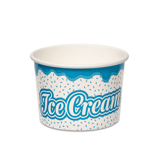 Ctr Hrd Clear Flat Lid Ice Cream Tub Rpet(480ml - 16Oz) (100 pcs) product image