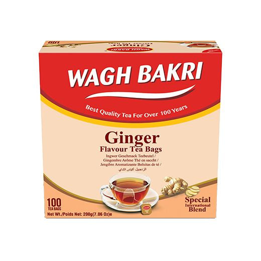 Wagh Bakri Ginger Tea Bags (200g) product image