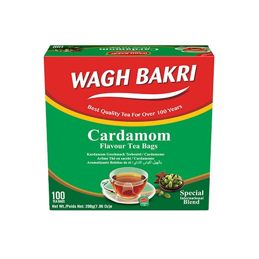 Wagh Bakri Cardamom Tea Bags (200g) product image