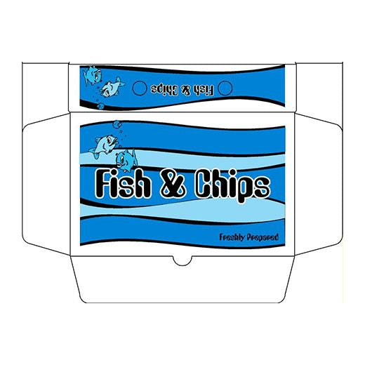 Ctr Ukf 12Inc Large Fish & Chips Boxes 310X152X48 (100 pcs) product image
