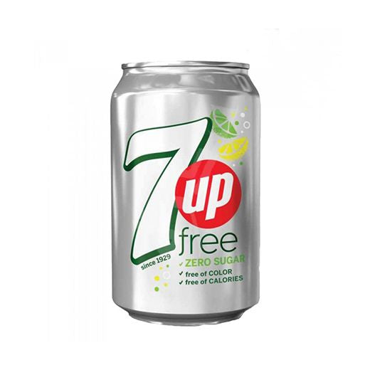 Ctr 7Up Sugar Free Can (330ml) product image