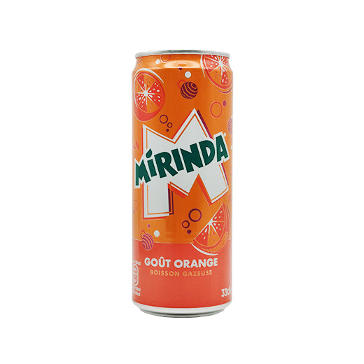 Ctr Mirinda Orange Slim Can (330ml)