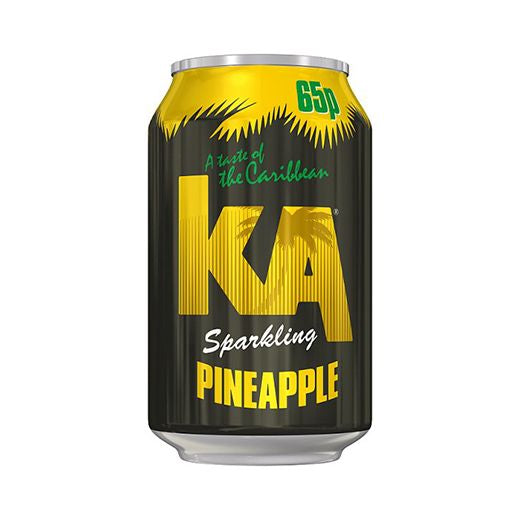 Ag Ka Sparkling Pineapple 330ml 79P Can product image