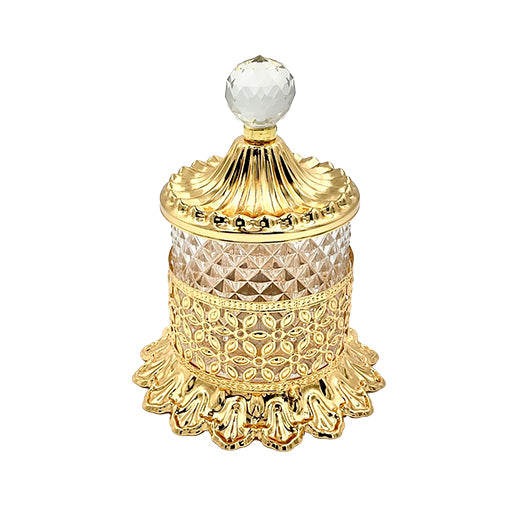 Csm Gold Glass Candy Jar (1 pcs) product image