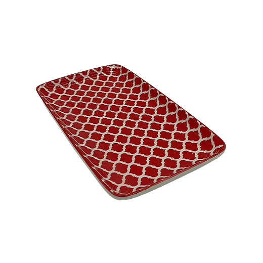 Csm Bohemian Style Rectangular Side Plate 9Inc - Various Colours (1 pcs) product image