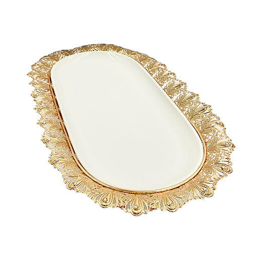 Csm Gold Oval 52Cm Tray Large (1 pcs) product image
