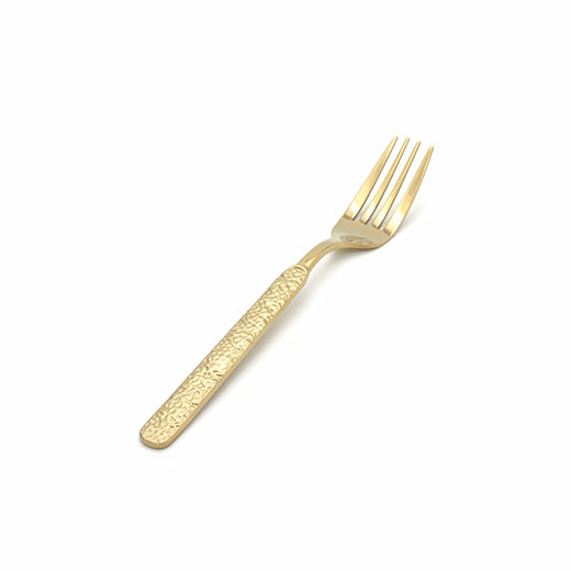 Csm Danny Home Gold Textured 6 Dessert Fork product image