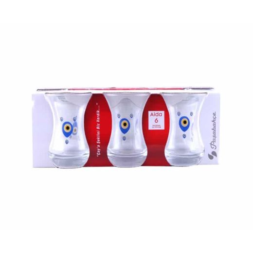 ( 7 ) Pb Ince Belli Nazarli Tea Glass (42381-101974) (6PACK) product image
