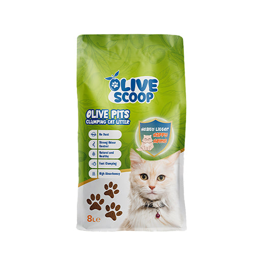 Olive Scoop Cat Litter 8L (6kg) product image