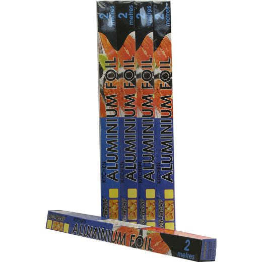 Mp 450Mm X 2M Retail Kitchen Foil Rolls Incalu-Wrapinc (12PCS/ROLLS)