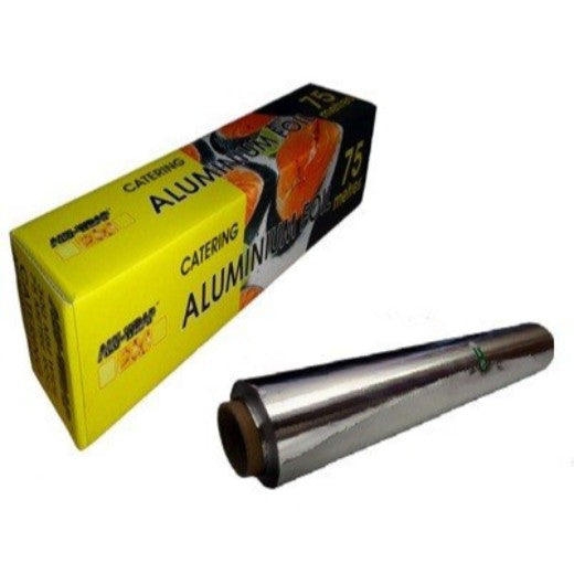 Mp 300Mm X 5M Retail Kitchen Foil Rolls Incalu-Wrapinc (12PCS/ROLLS)