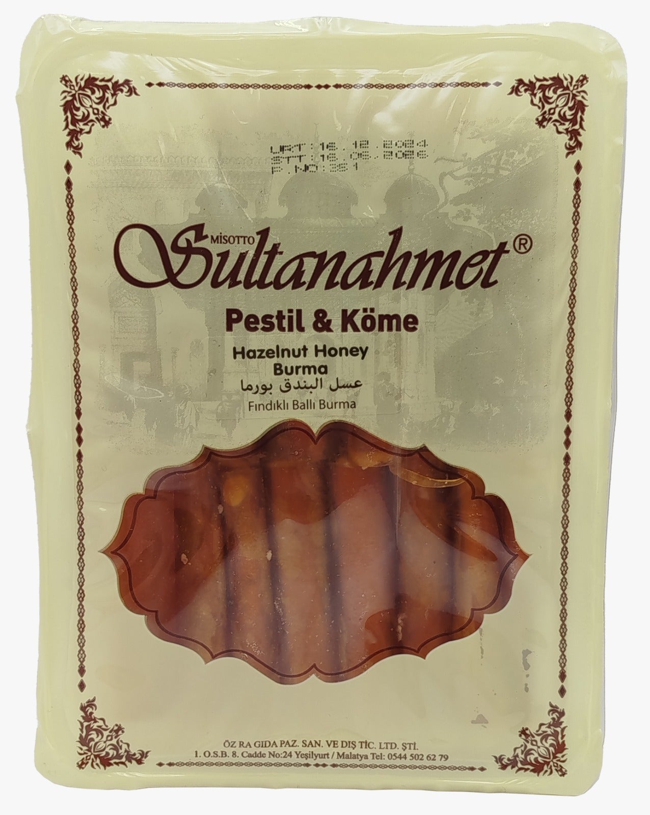 Sultanahmet (Burma) Hazelnut-Honey Roll