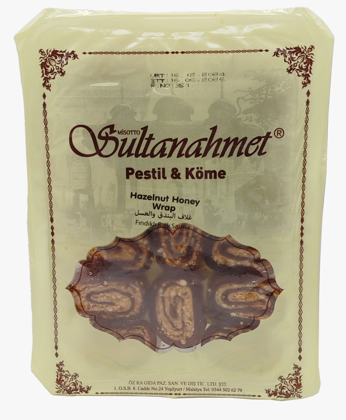 Sultanahmet (Sarma) Hazelnut-Honey Wrap