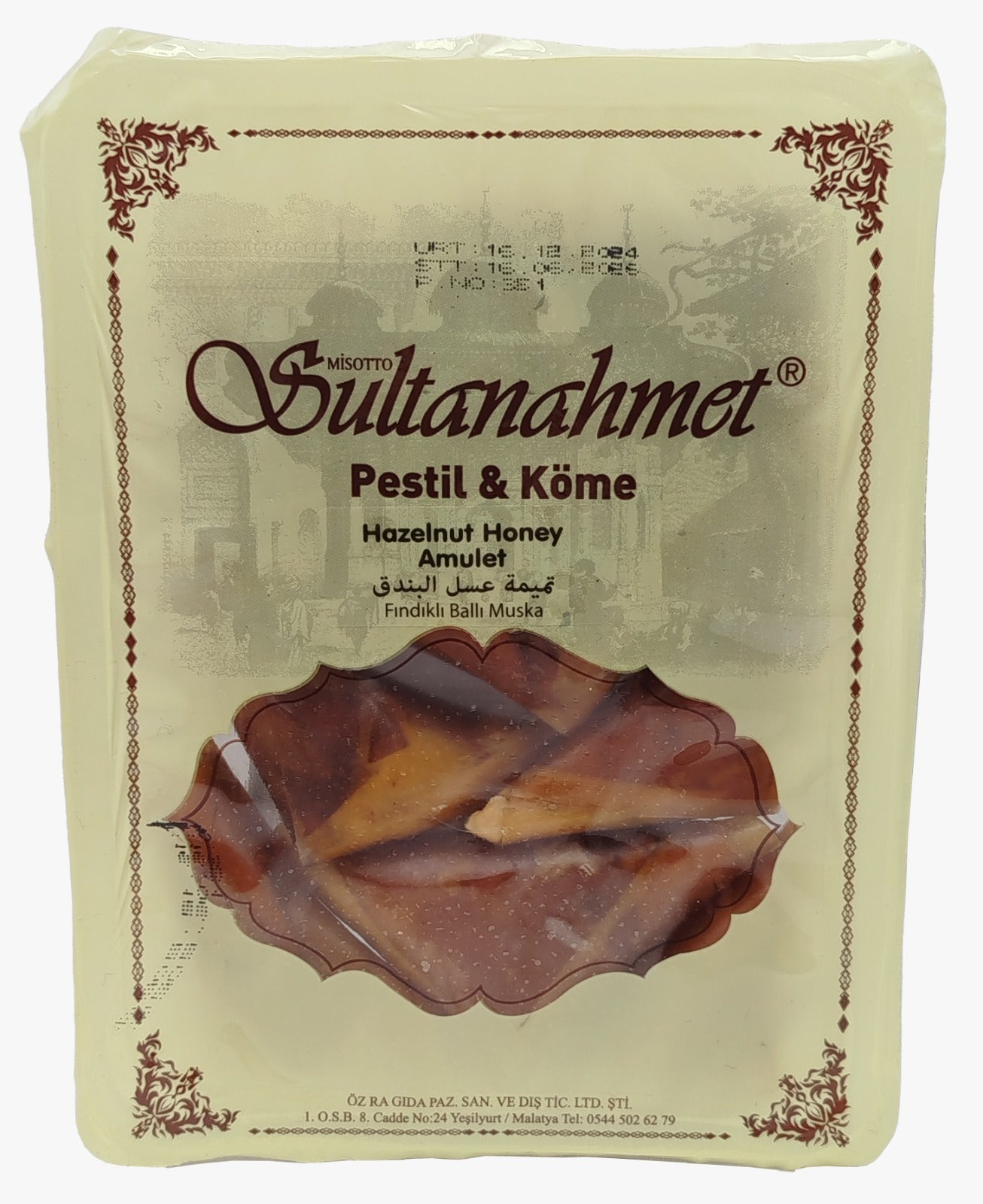 Sultanahmet (Muska) Hazelnut-Honey Triangle
