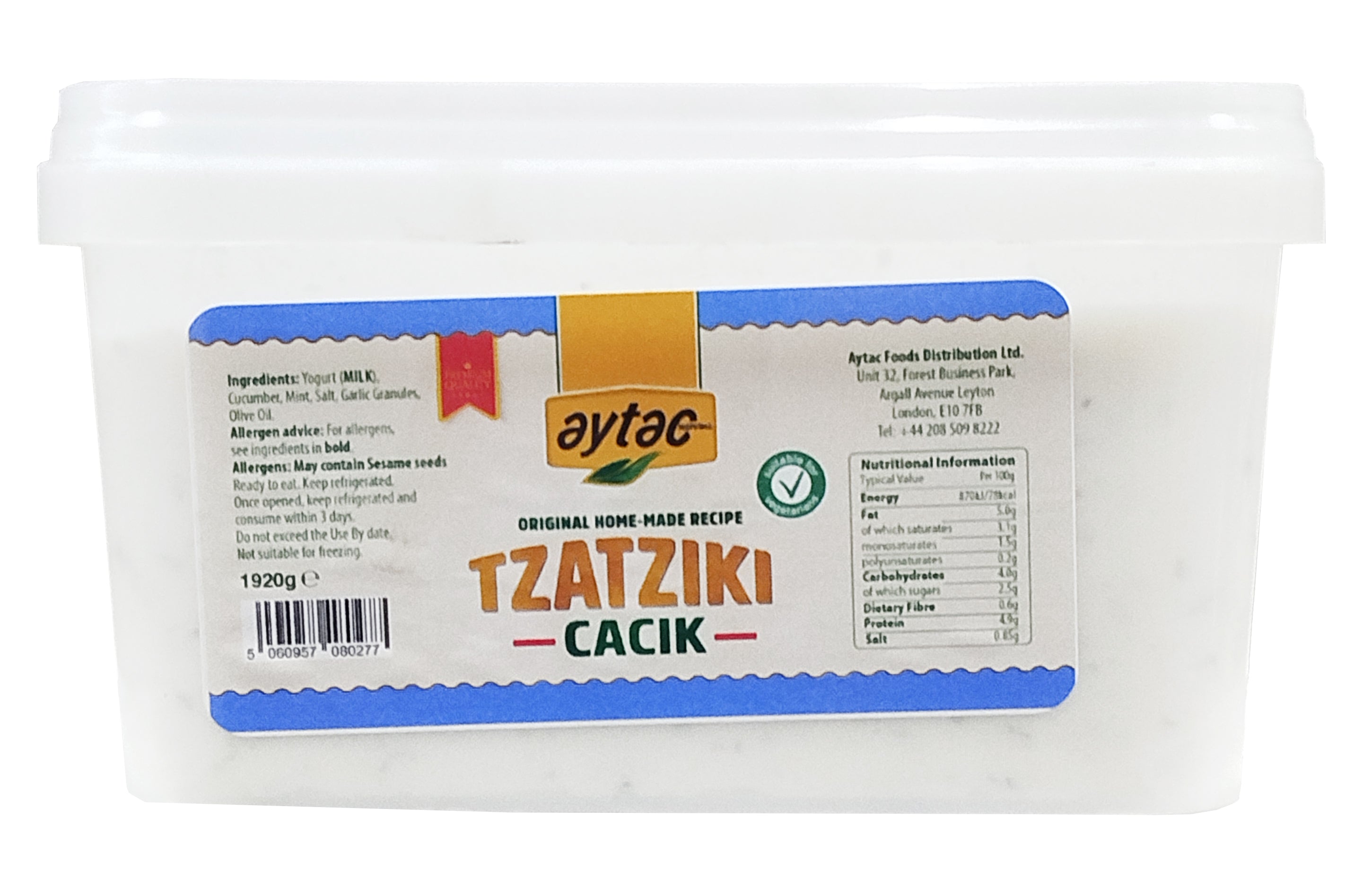 Aytac Tzatziki 1.92kg