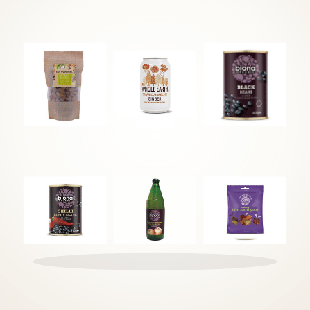 Complete Organic Grocery Bundle – Biona & Eat Goodness Everyday Essentials bundle image