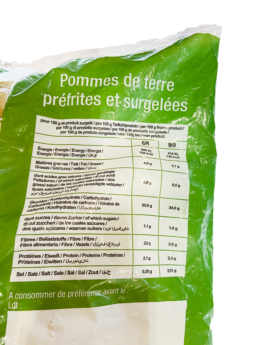 Ekin Super Crunchy Coated Fries 9mm Cut 2.5kg (Green Bag, Pack of 1)