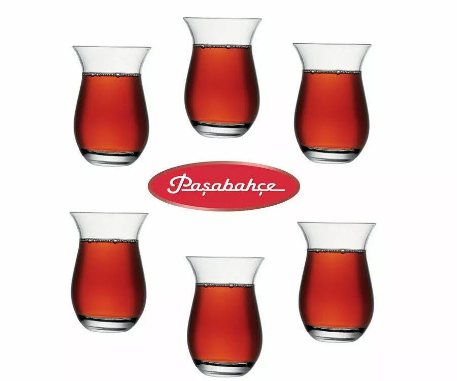 Pasabahce Galata Genis Bel Tea Glass (6 pcs)