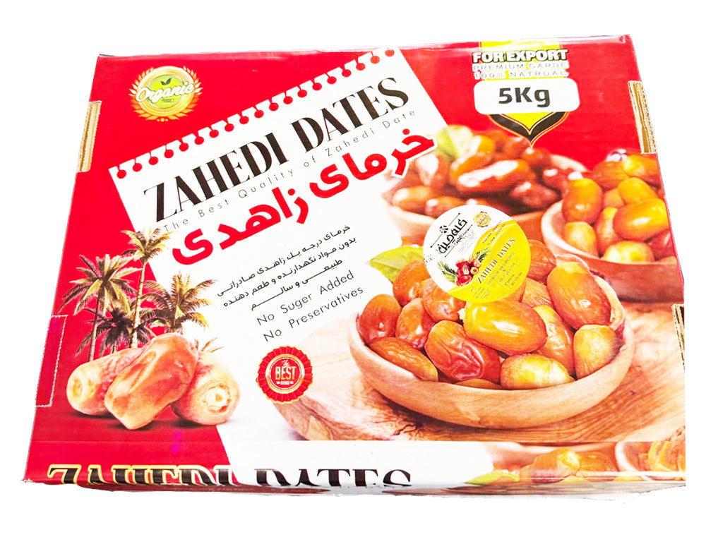 Zahedi Dates 5kg – Premium Bulk Quality