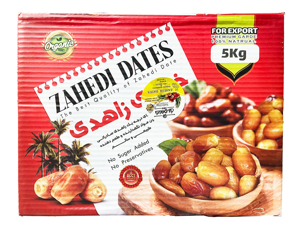 Zahedi Dates 5kg – Premium Bulk Quality
