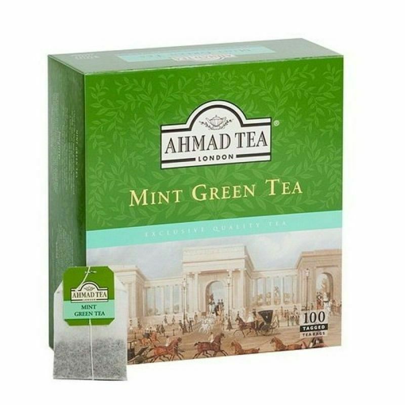 Ahmad Tea Bag Mint Green Tea (100 bags) - Aytac Foods