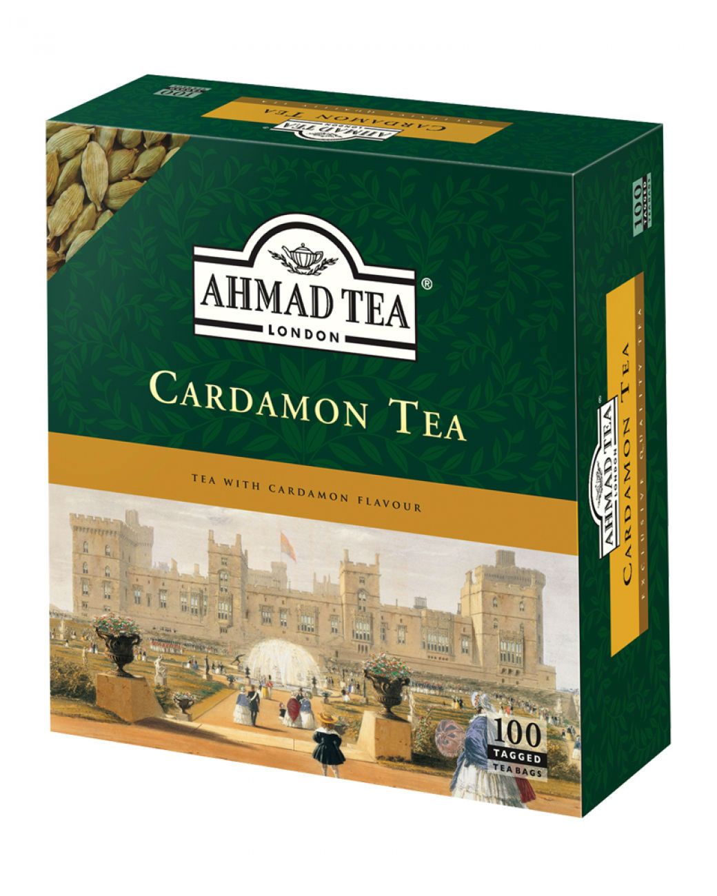 Ahmad Tea Bags 100 Ceylon Cardamom (100 bags) - Aytac Foods