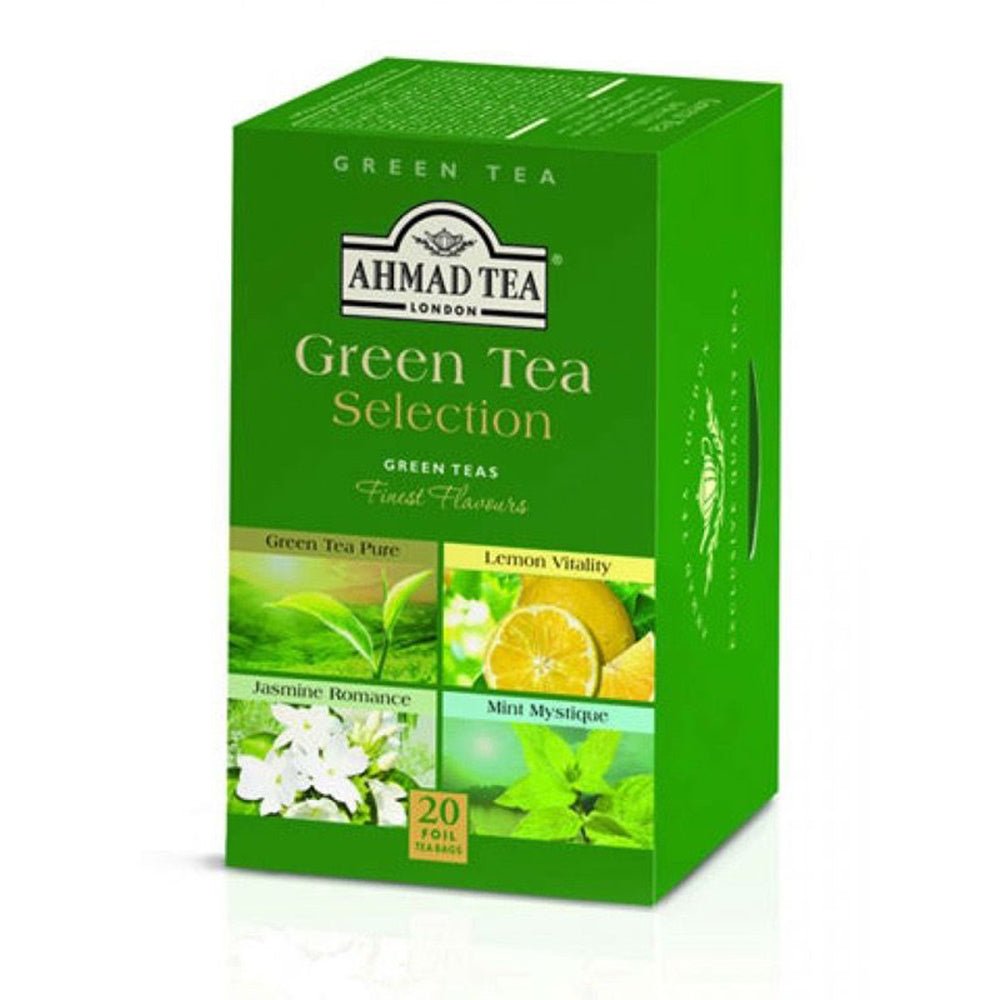 Ahmad Tea Green Tea Bags Selection (40G) - Aytac Foods