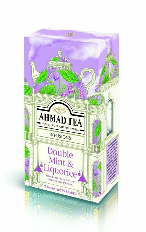 Ahmad Tea Pyramid Tb Double Mint & Liquorice (15 bags) - Aytac Foods