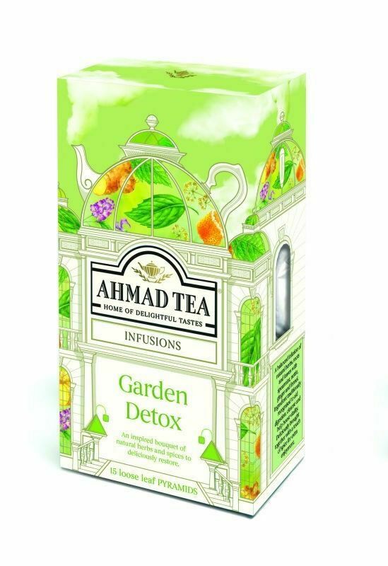 Ahmad Tea Pyramid Tb Garden Detox (15 bags) - Aytac Foods