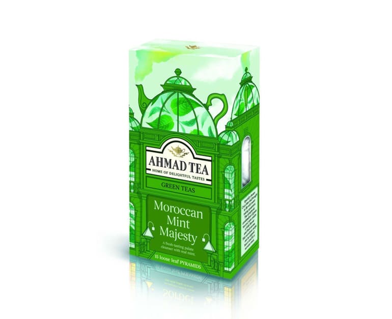Ahmad Tea Pyramid Tb Morrocan Mint Majesty 15Bags - Aytac Foods