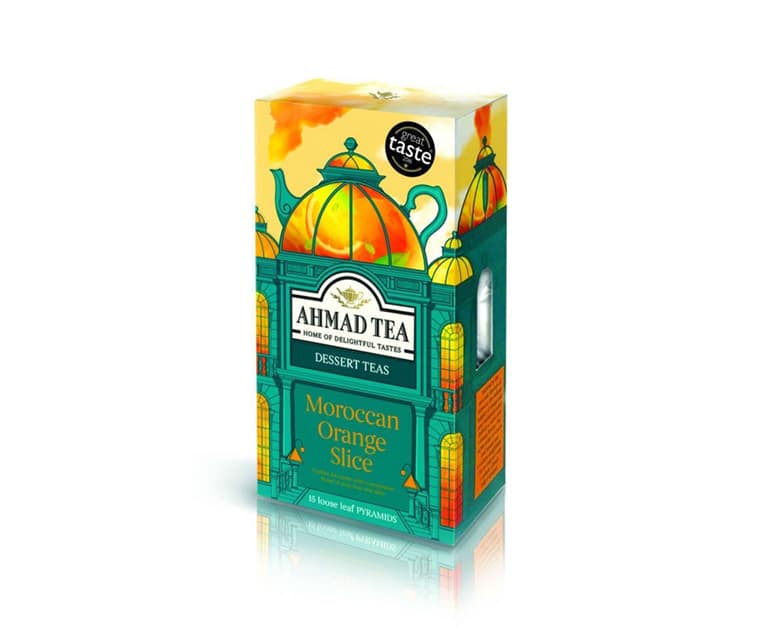 Ahmad Tea Pyramid Tb Morroccan Orange Slice 15Bags - Aytac Foods
