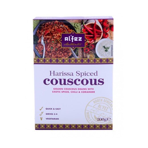 Alfez Harissa Spiced Couscous - 200Gr - Aytac Foods