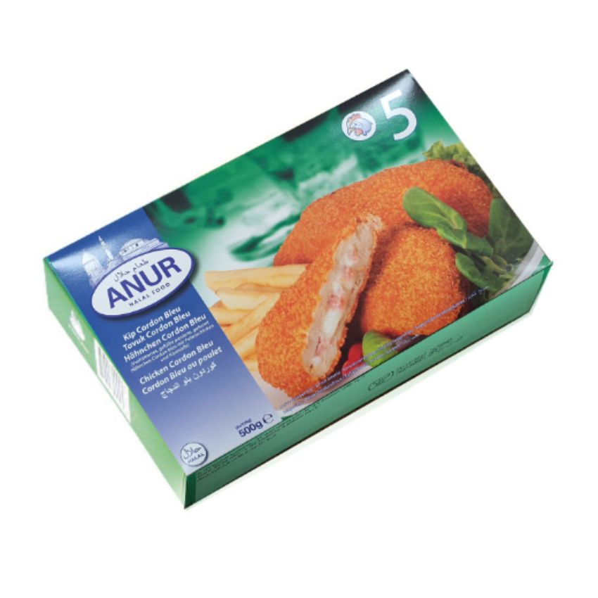 Anur Chicken Cordon Blue (500G) - Aytac Foods