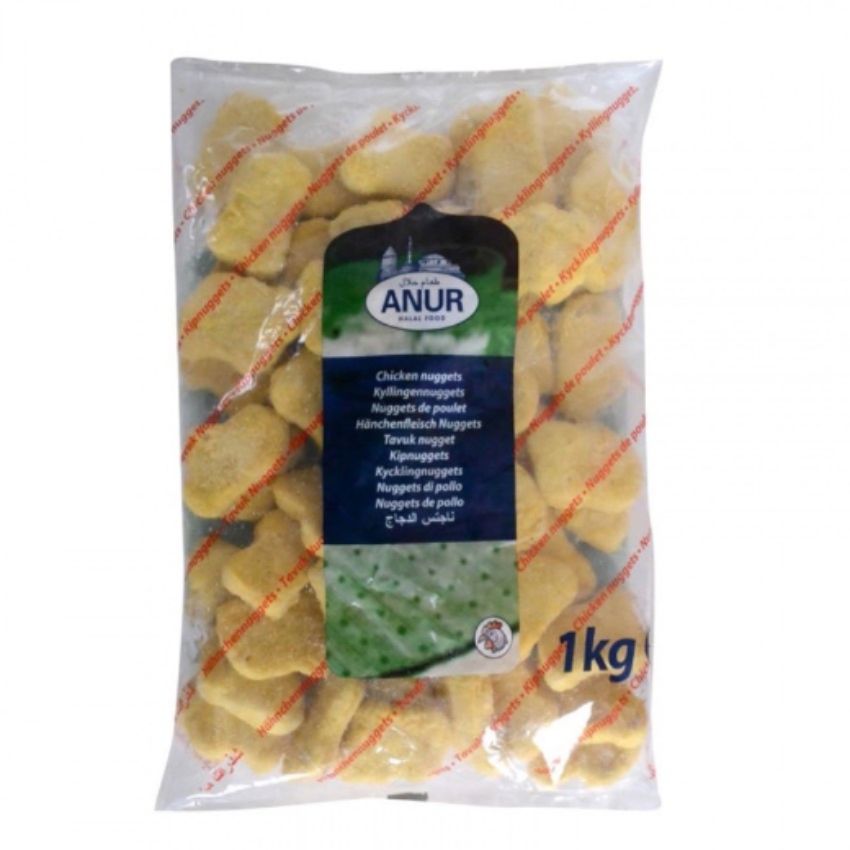 Anur Chicken Nuggets (Plastic Bag) (1KG) - Aytac Foods