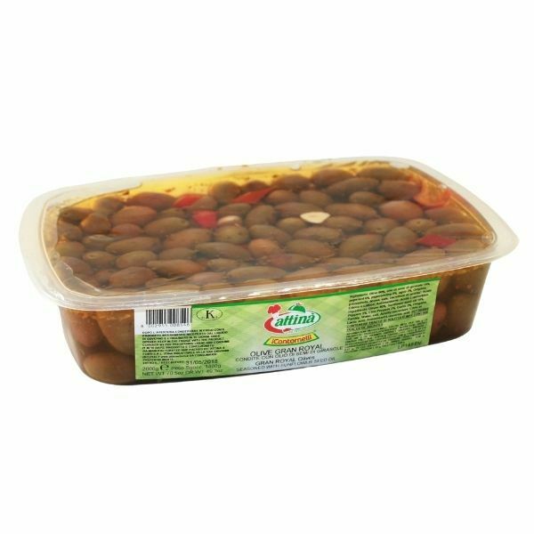 Attina & Forti Gran Royal Olives Seasoned In Oil (2000G) - Aytac Foods