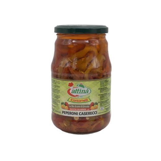 Attina Home Made Sliced Peppers (580ML) - Aytac Foods