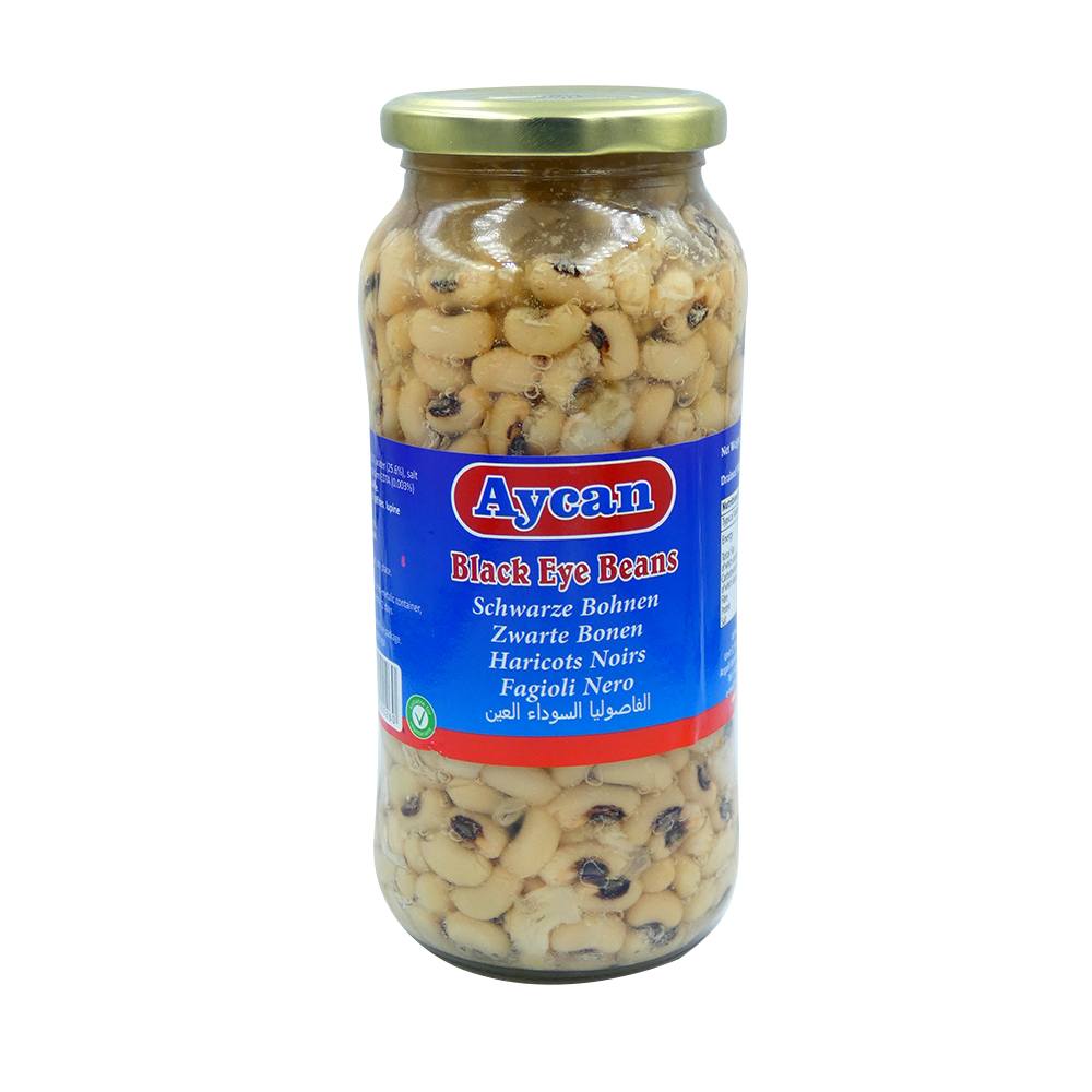Aycan Black Eye Beans Jar (540G) - Aytac Foods