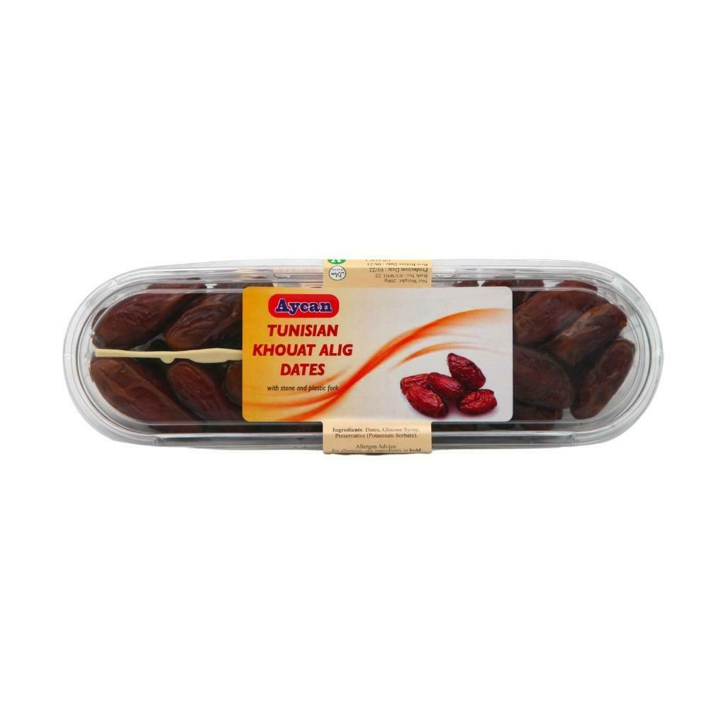 Aycan Tunisian Khouat Allig Dates (200G) - Aytac Foods