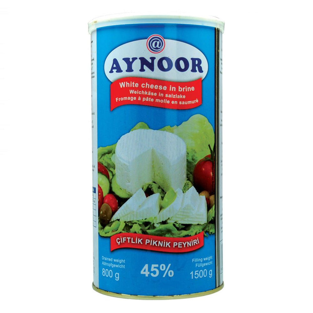 Aynoor Feta Cheese %45 (800G) - Aytac Foods
