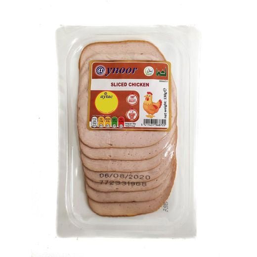 Aynoor Sliced Chicken Breast (130G) - Aytac Foods