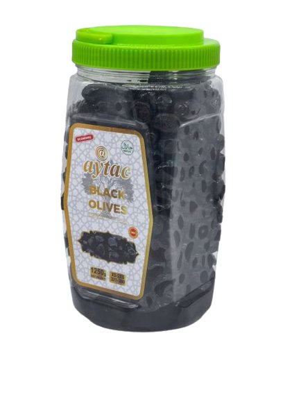 Aytac Black Eco Olive (1250G) - Aytac Foods