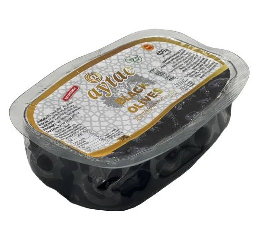 Aytac Black Eco Olives (400G) - Aytac Foods