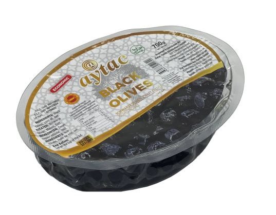 Aytac Black Eco Olives (700G) - Aytac Foods